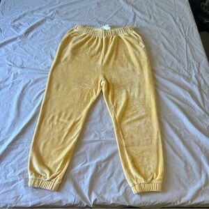 American Vintage Mustard Yellow Joggers